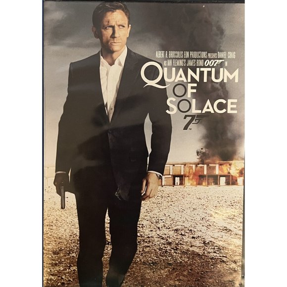 Quantum of Solace (DVD, 2009, Widescreen) Like New - Picture 1 of 3